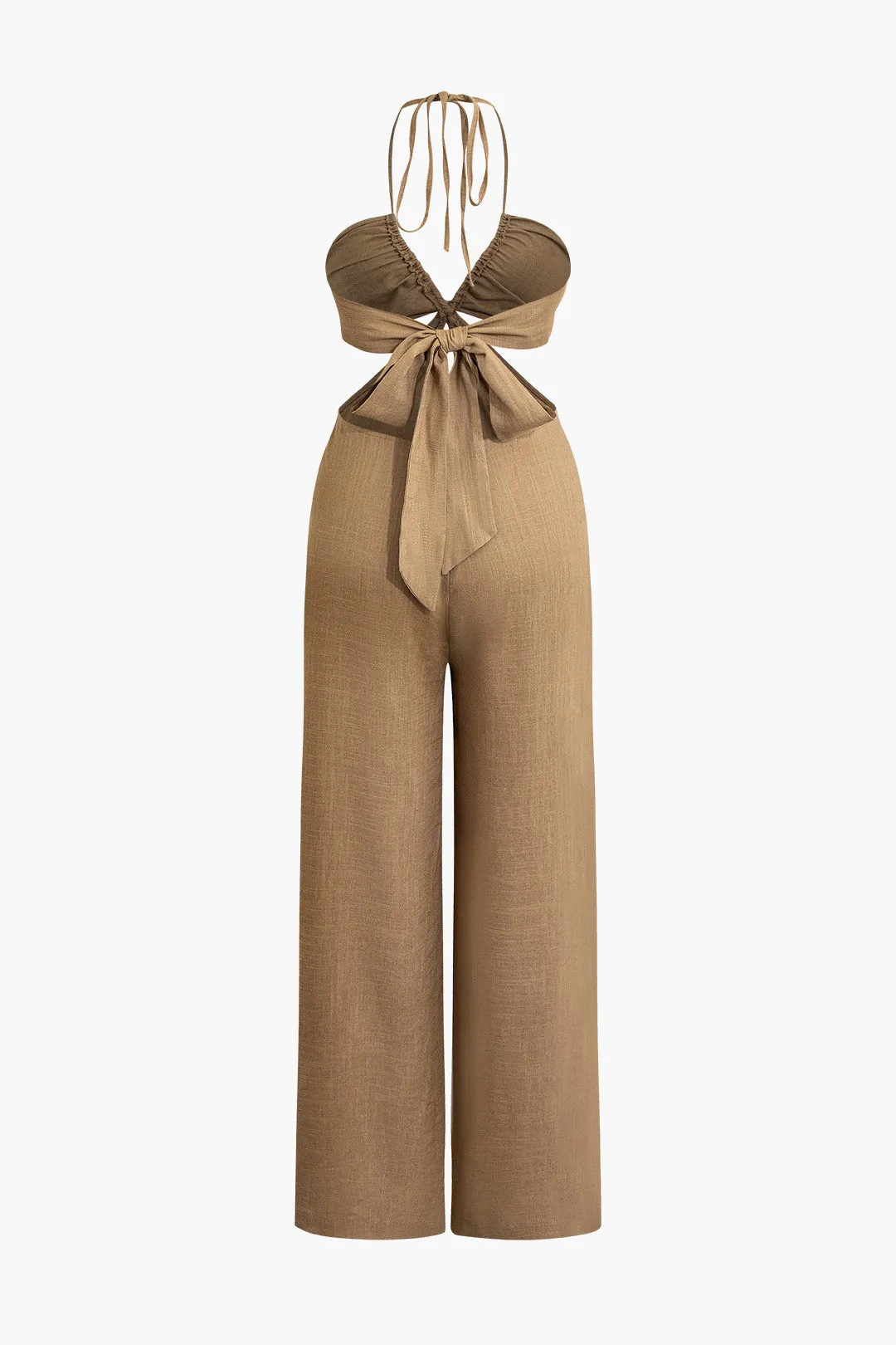 Cut Out Halter Neck Jumpsuit sold by Micas product image thumbnail 2