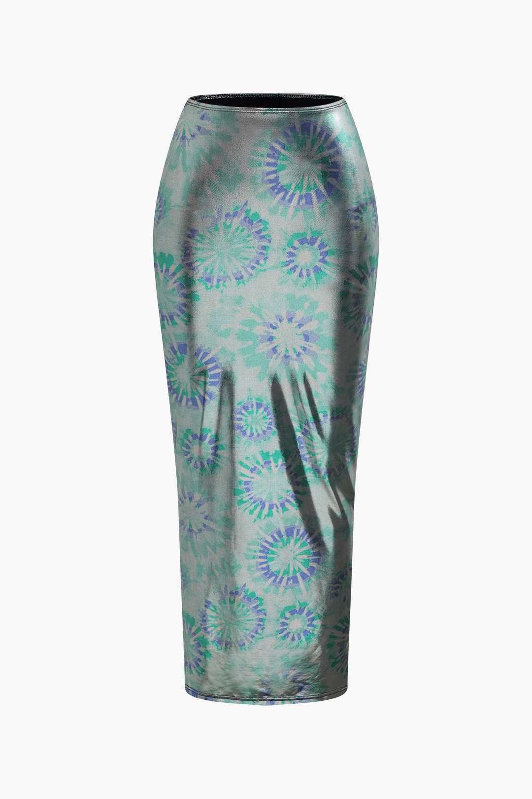 Printed Corset Top And Slit Back Maxi Skirt Set sold by Micas product image thumbnail 3