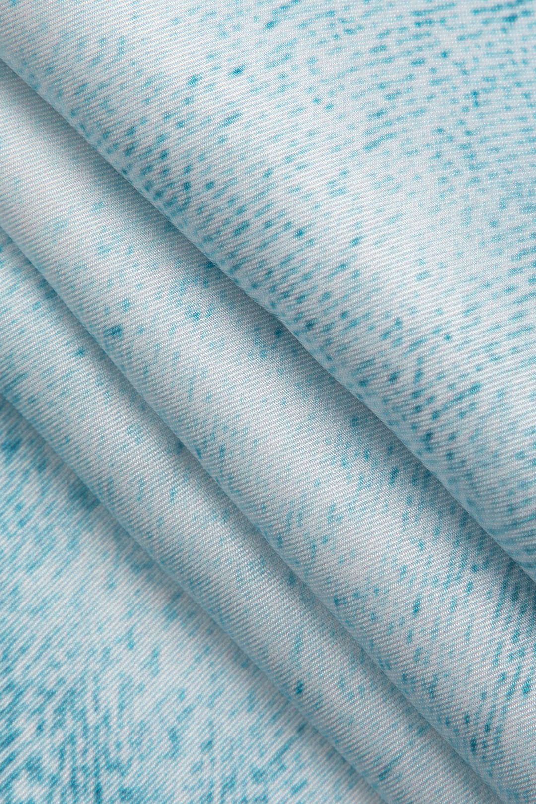 Denim Print A-line Midi Skirt sold by Micas product image thumbnail 3