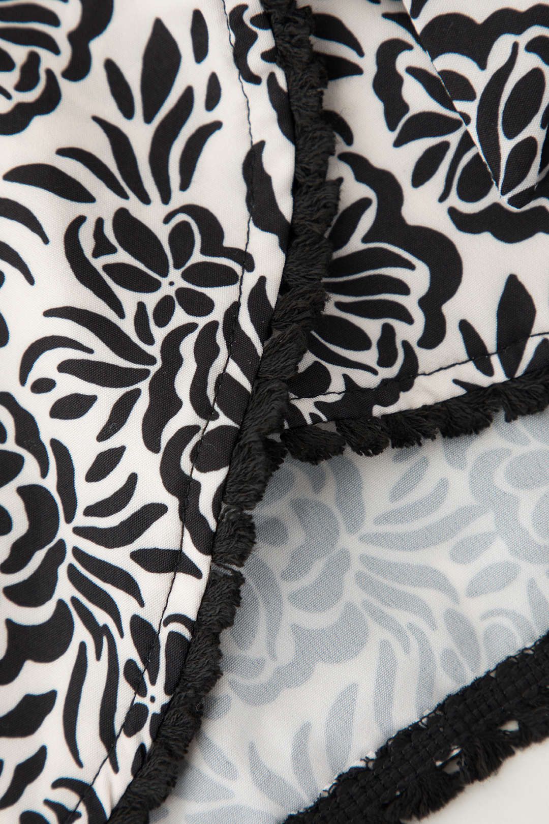 Floral Print Knot Side Wrap Mini Skirt sold by Micas product image thumbnail 4