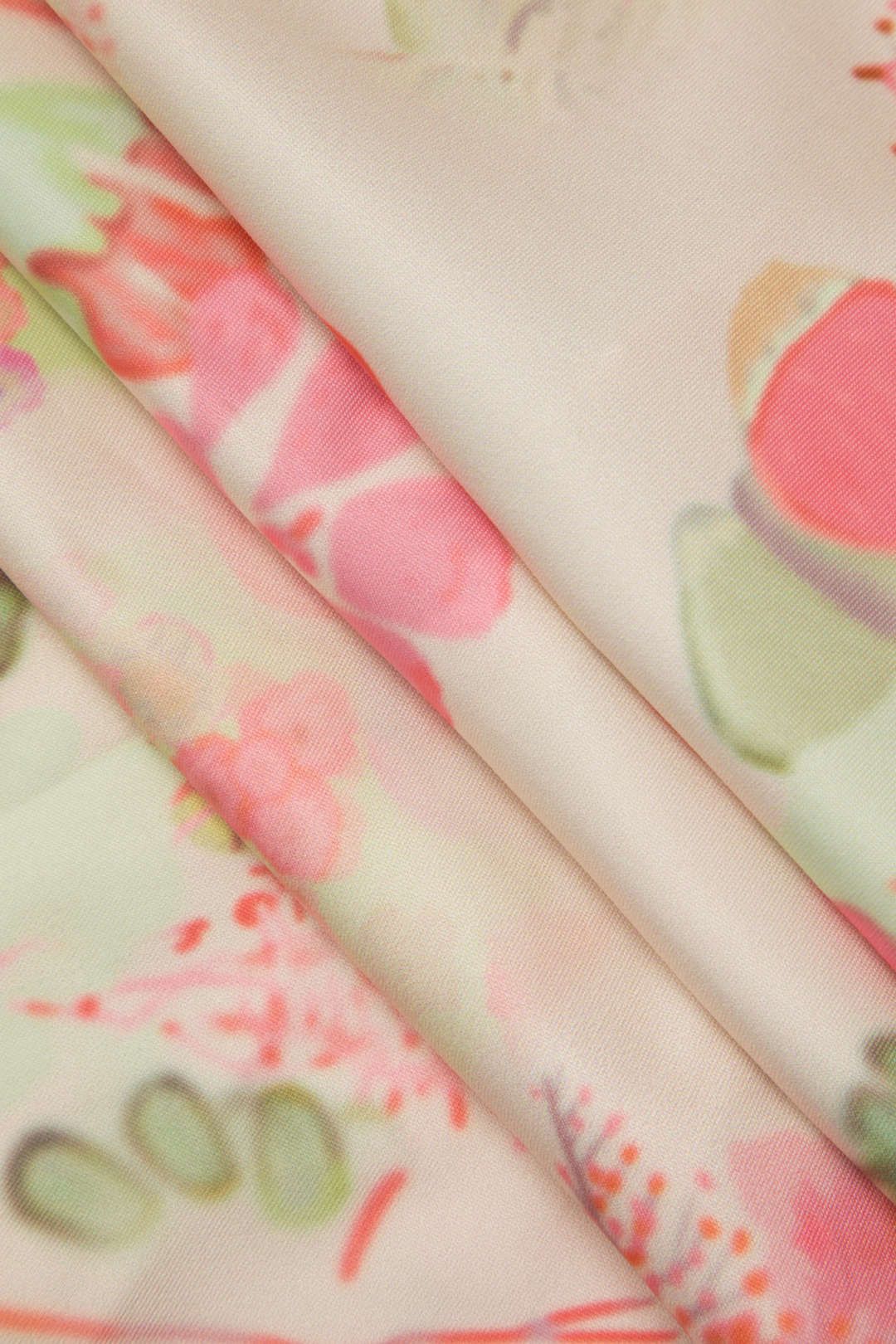 Floral Print V-neck Back Slit Midi Dress sold by Micas product image thumbnail 6