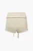 Solid Drawstring Sweater Shorts sold by Micas