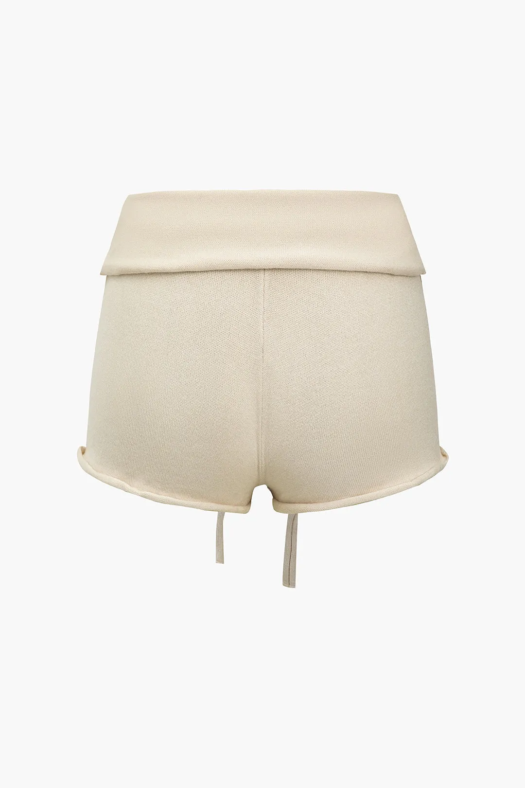 Solid Drawstring Sweater Shorts sold by Micas product image thumbnail 2