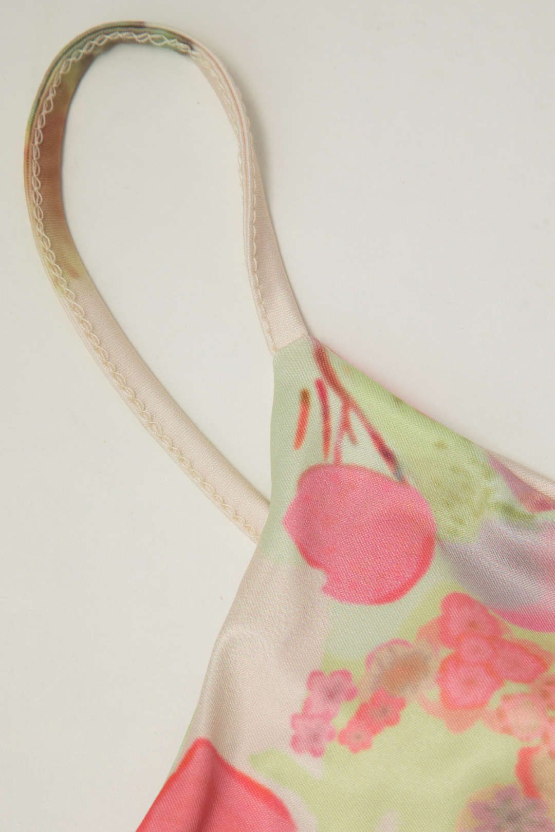 Floral Print V-neck Back Slit Midi Dress sold by Micas product image thumbnail 3