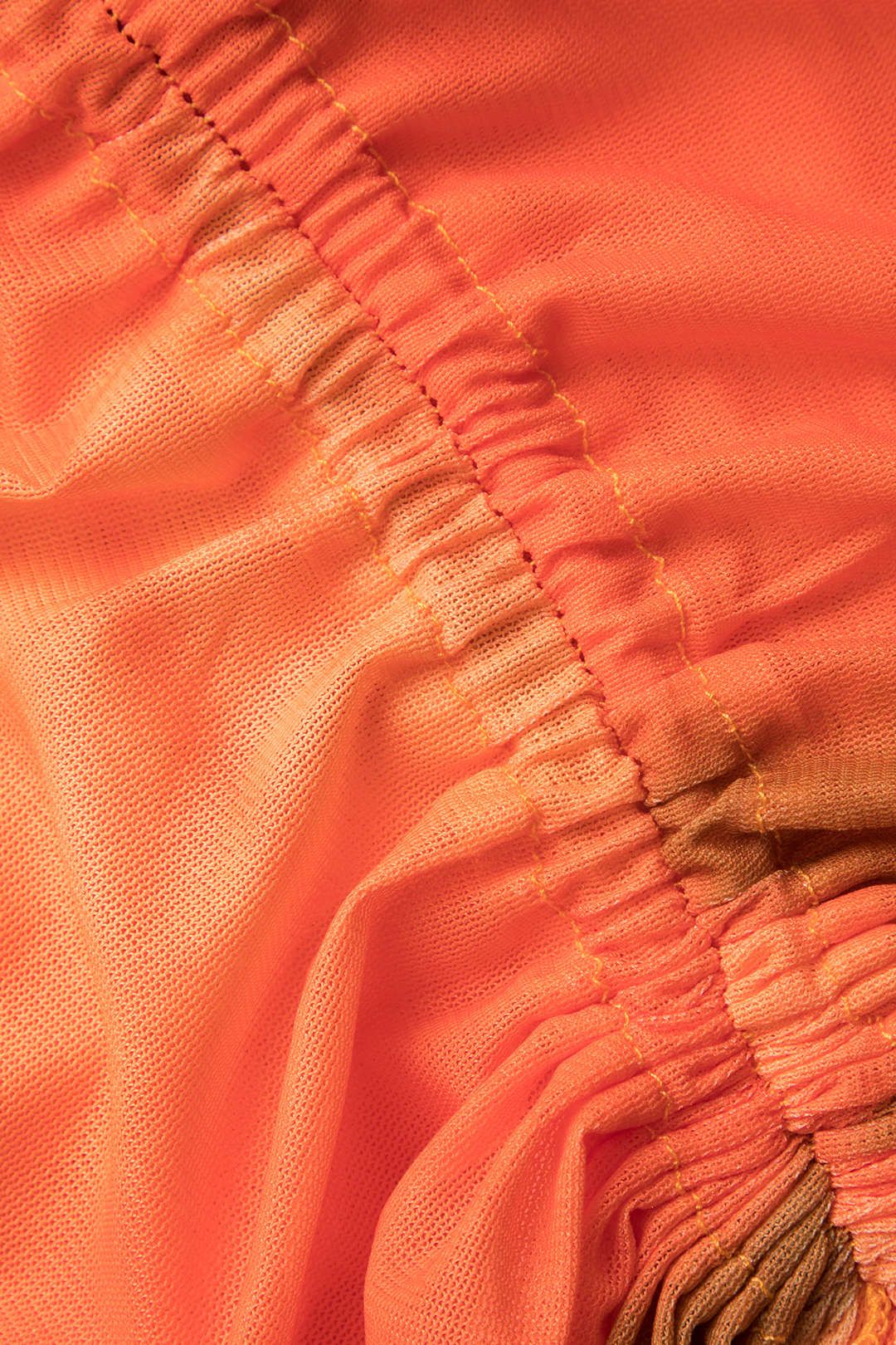 Tie Dye Mesh Knot Front Top And Asymmetric Mini Skirt Set sold by Micas product image thumbnail 7