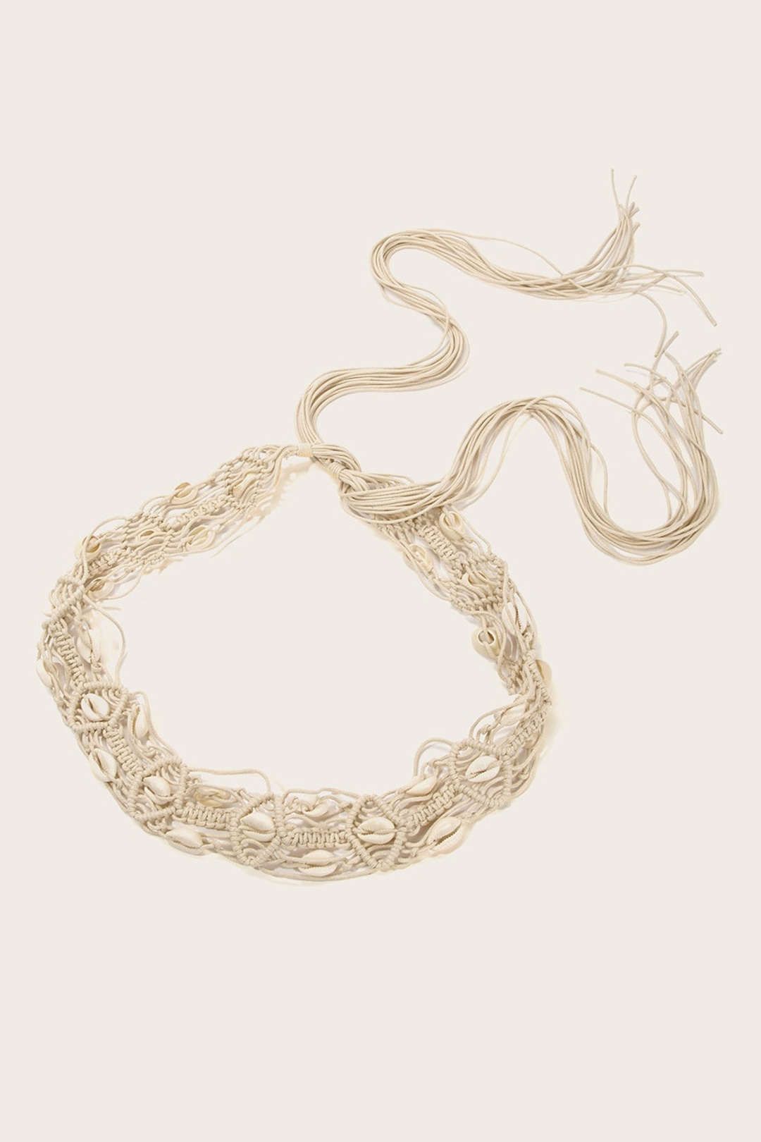 Shell Detail Woven Belt sold by Micas product image thumbnail 2