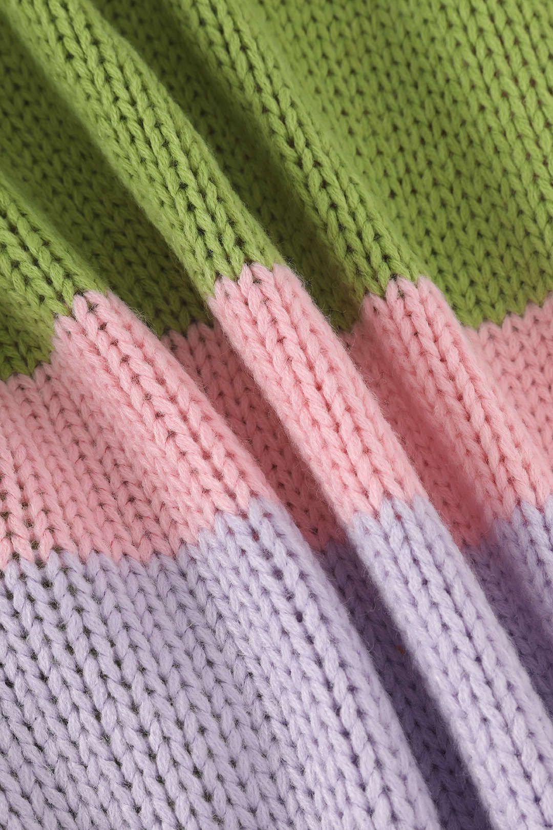 Color Block Oversized Cardigan sold by Micas product image thumbnail 3