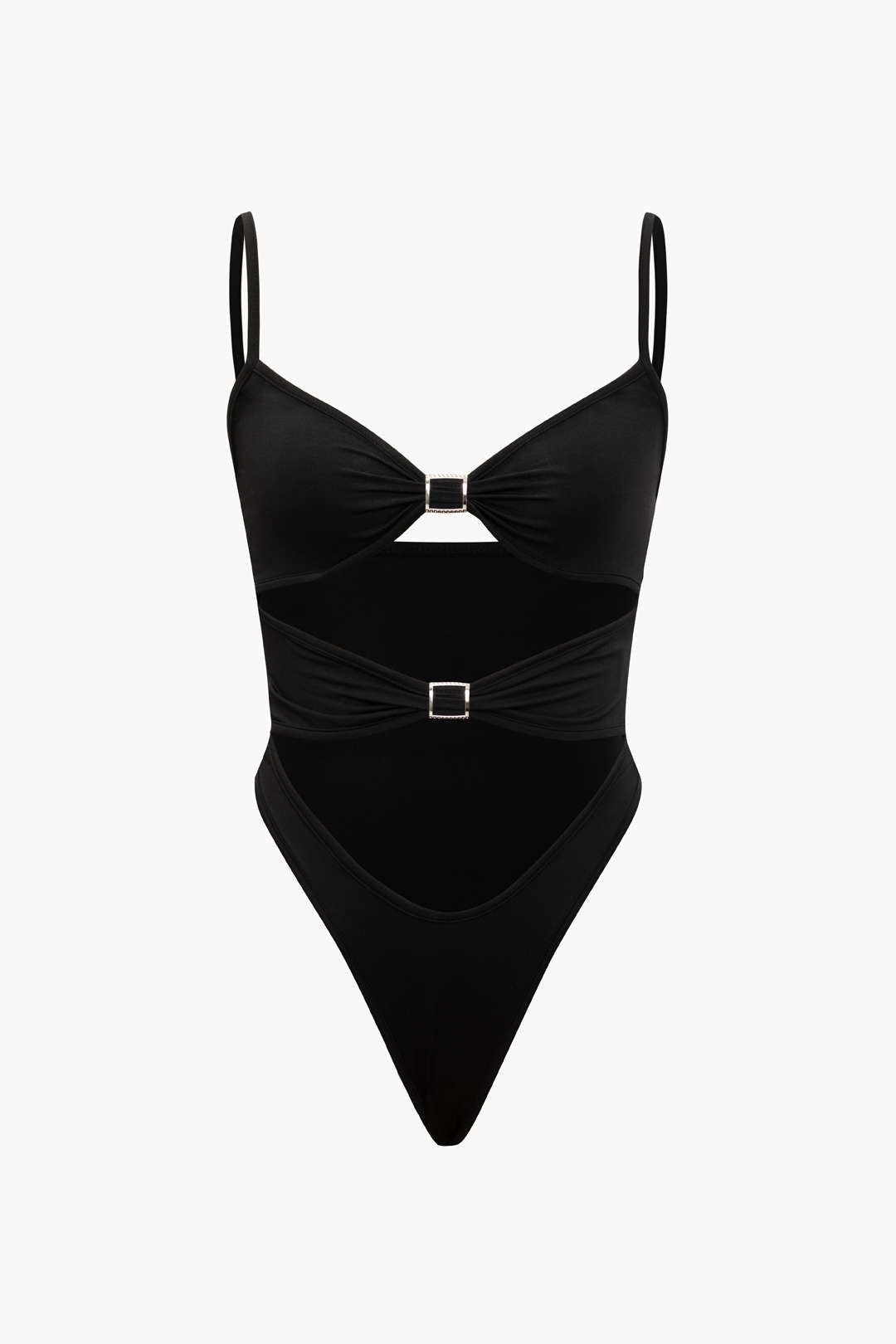 V-neck Cut Out Bodysuit sold by Micas