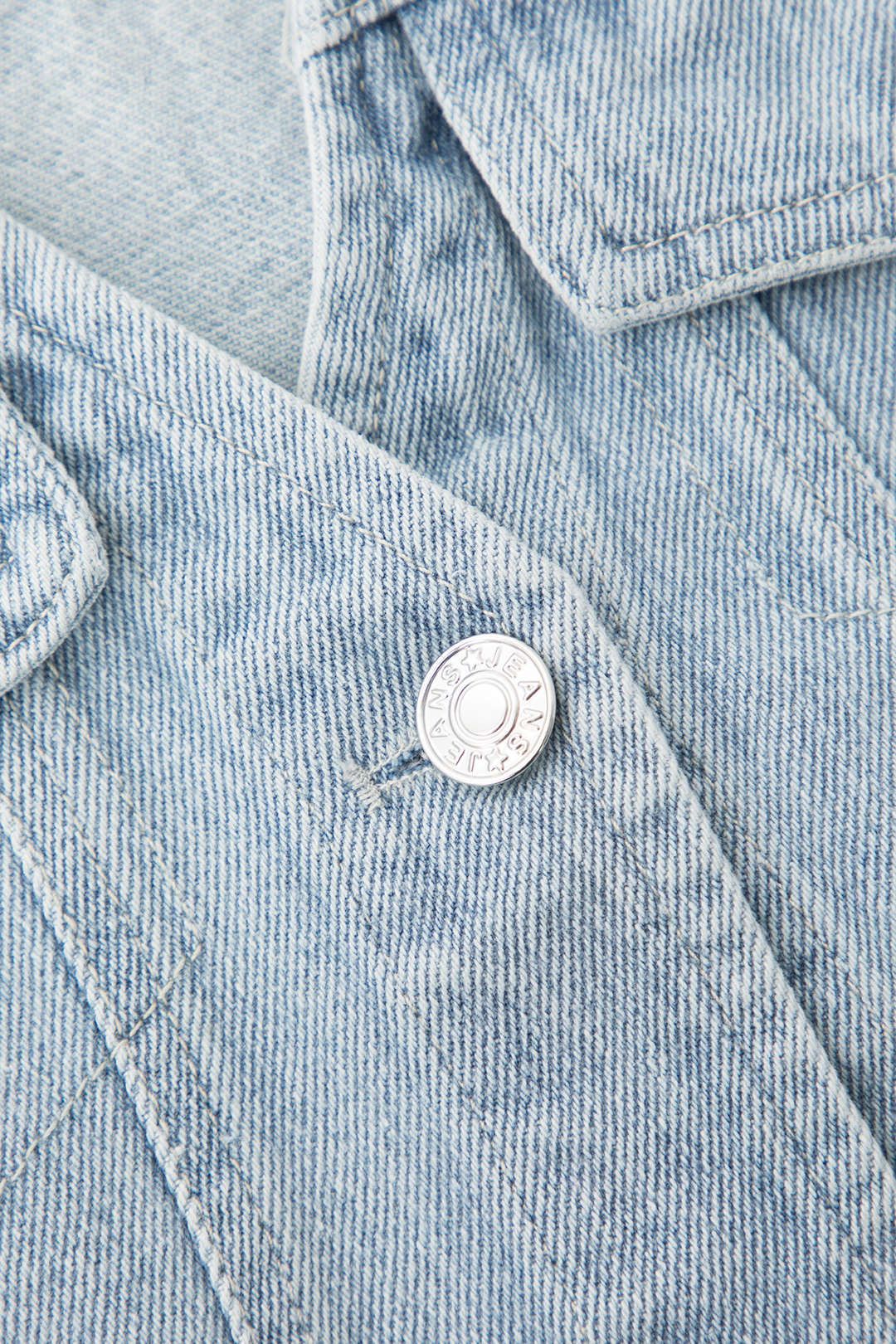 Frayed Hem Denim Crop Vest sold by Micas product image thumbnail 3