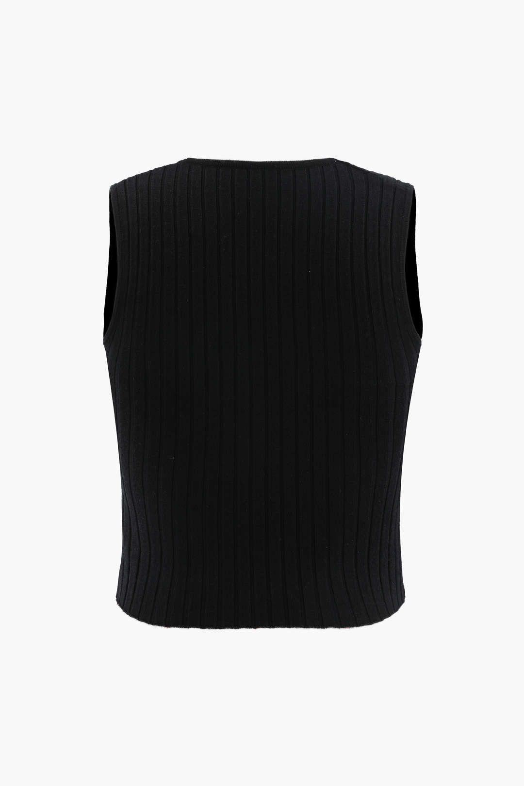 Square Neck Rib Knit Tank Top sold by Micas product image thumbnail 2