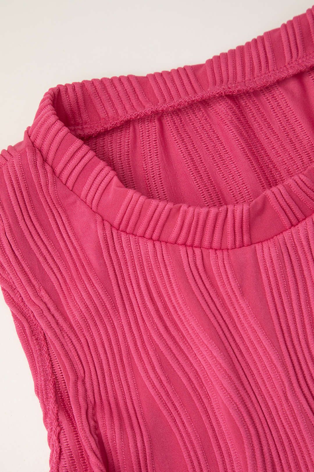 Textured Tank Top Elastic Waist Pants Set sold by Micas product image thumbnail 13