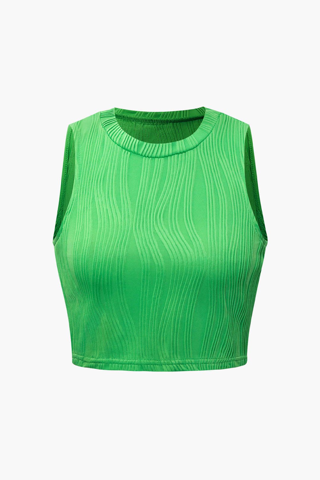 Textured Tank Top Elastic Waist Pants Set sold by Micas product image thumbnail 4