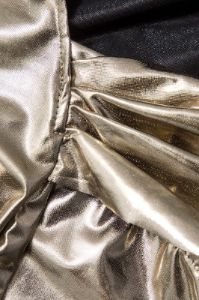 Metallic Halter Backless Maxi Dress sold by Micas