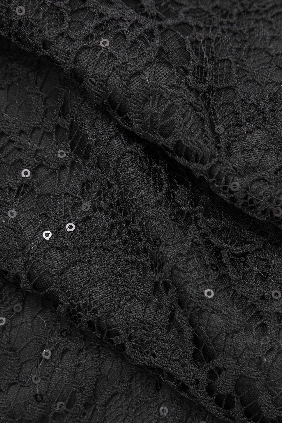 Sequin Panel Lace Strapless Midi Dress sold by Micas product image thumbnail 5