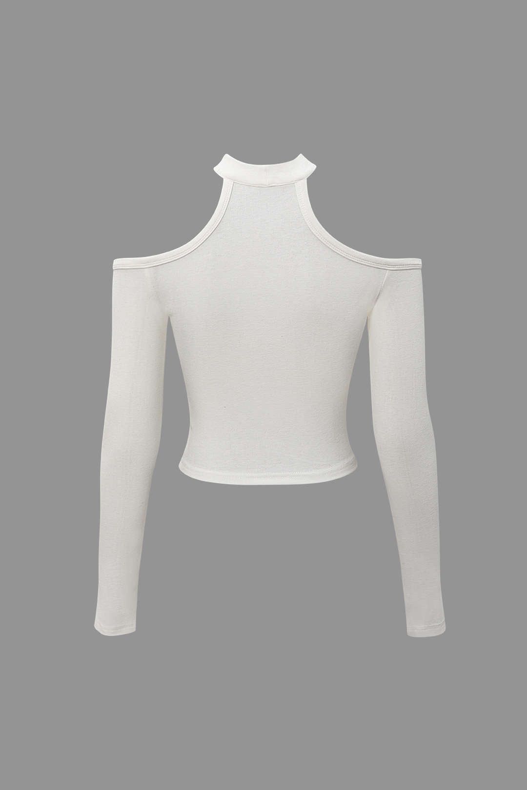 Off Shoulder Long Sleeve Top With Choker sold by Micas product image thumbnail 2