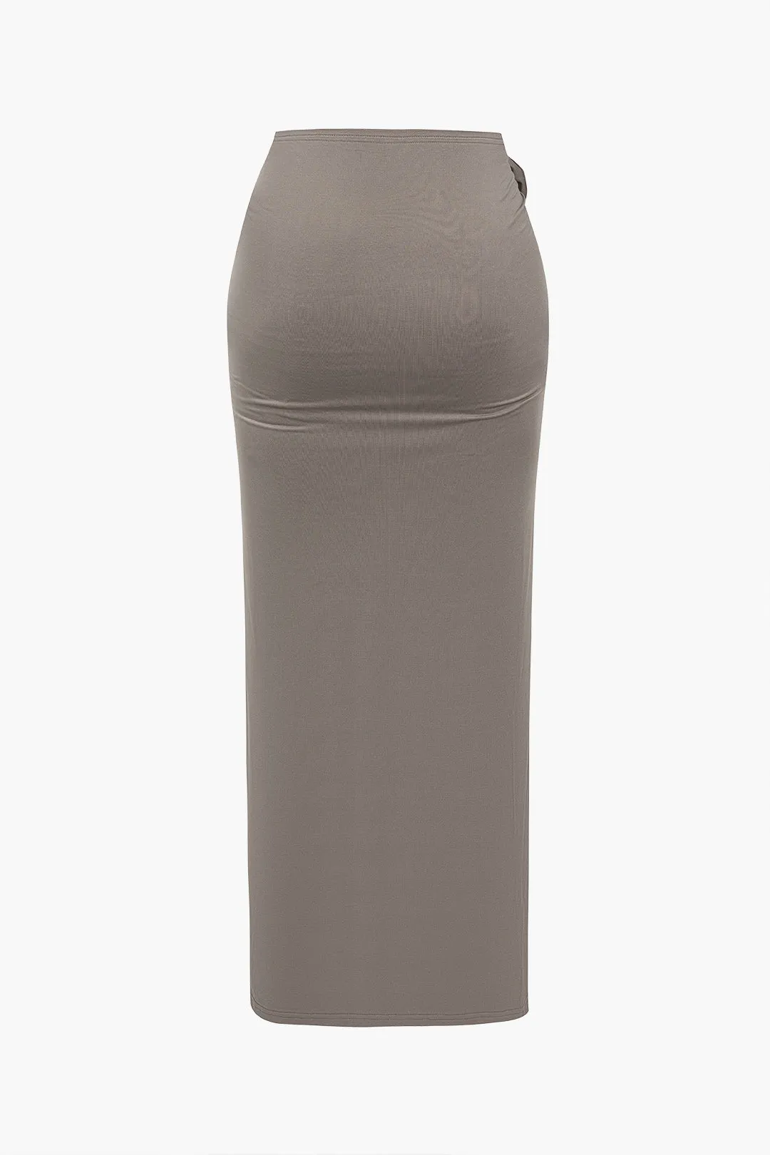 3D Floral Split Maxi Skirt sold by Micas product image thumbnail 2