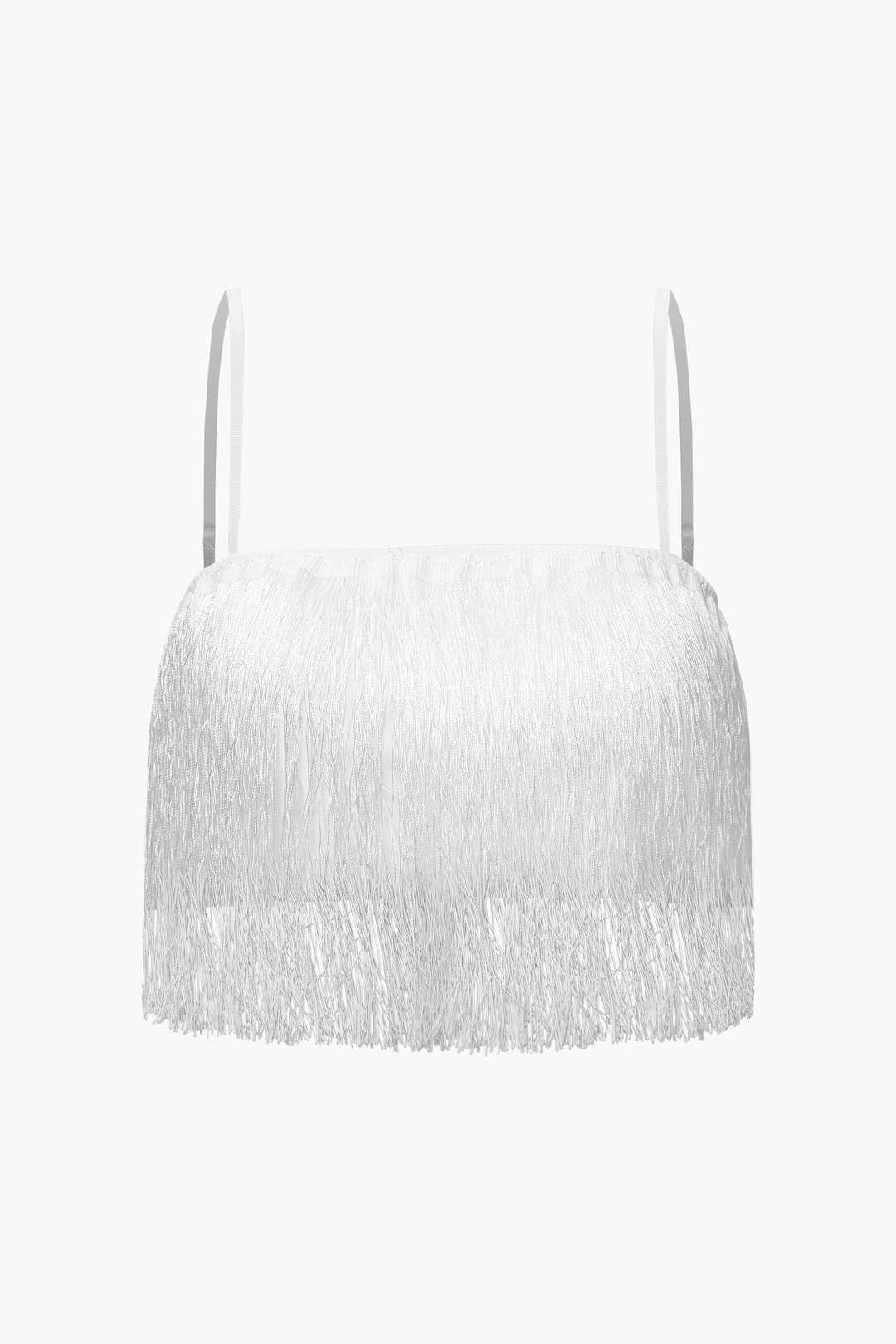 Fringe Cami Top And Tiered Mini Skirt Set sold by Micas product image thumbnail 2