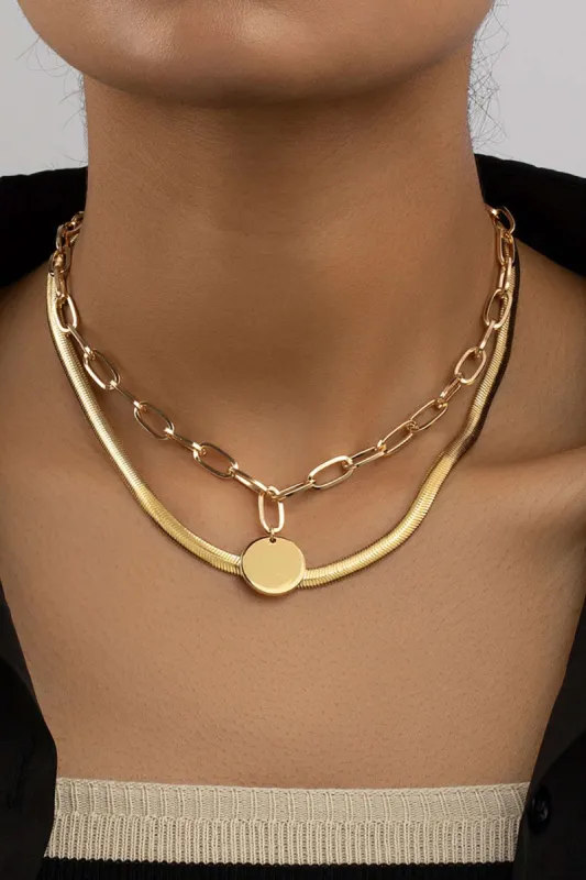 Layered Chain Necklace sold by Micas