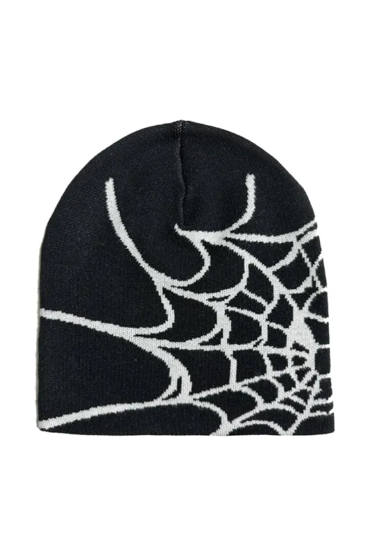 Spider Web Pattern Beanie made by Micas