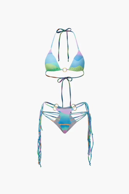Halter Tie Bikini Set sold by Micas