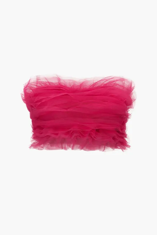 Tulle Tube Top sold by Micas