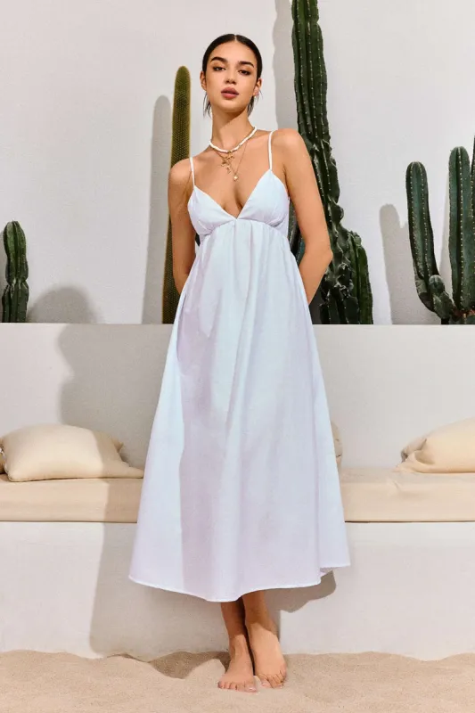 V-neck Maxi Slip Dress sold by Micas