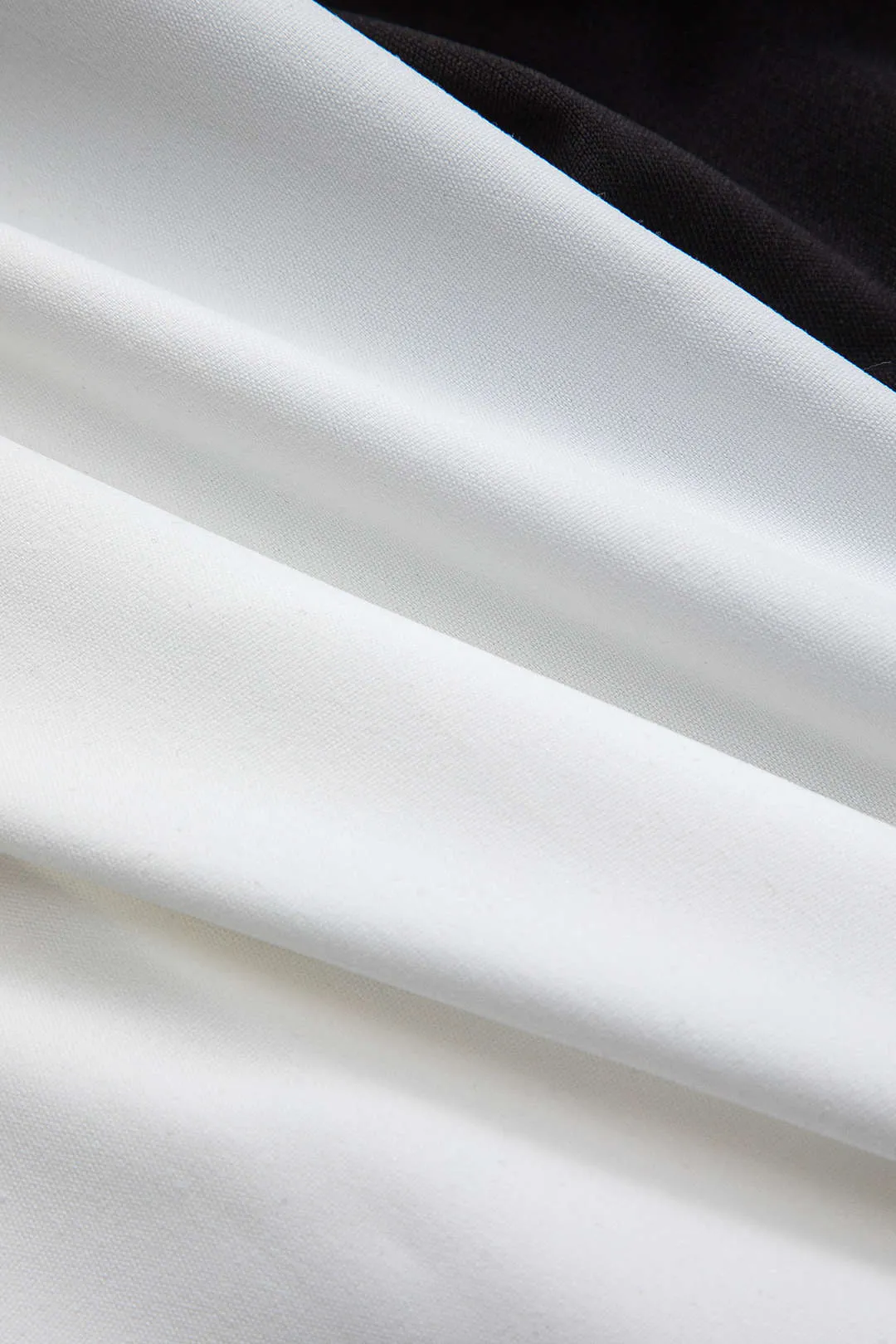 Ruched V-Neck Patchwork Long-Sleeve Top sold by Micas product image thumbnail 5