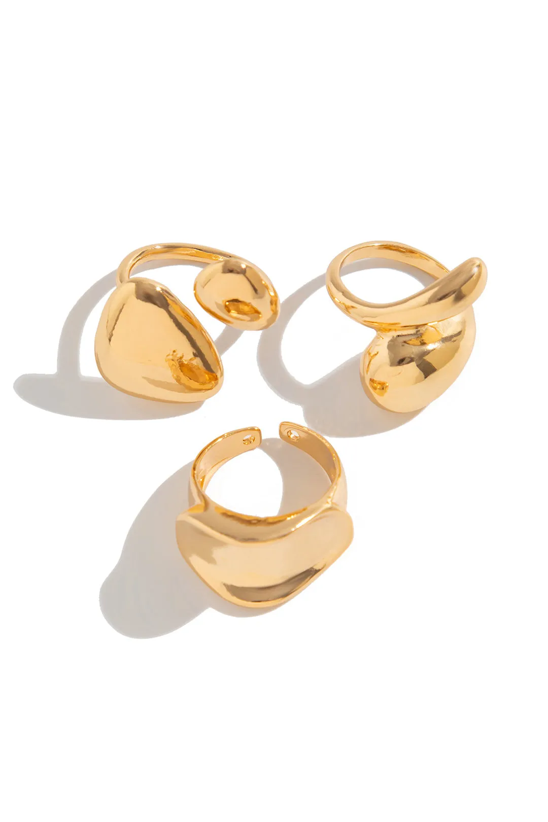 Metal Irregular Rings sold by Micas product image thumbnail 2