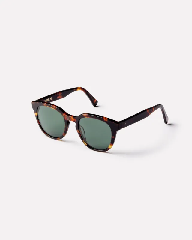 Anteka 2.0 - Tortoise Polished / Green Polarized sold by Epokhe