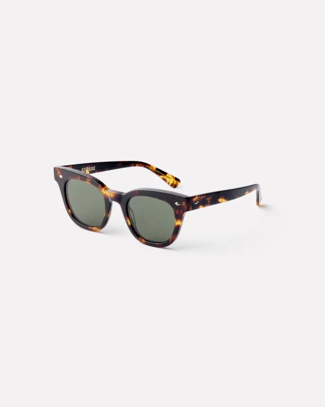 Dylan - Tortoise Polished / Green Polarised sold by Epokhe