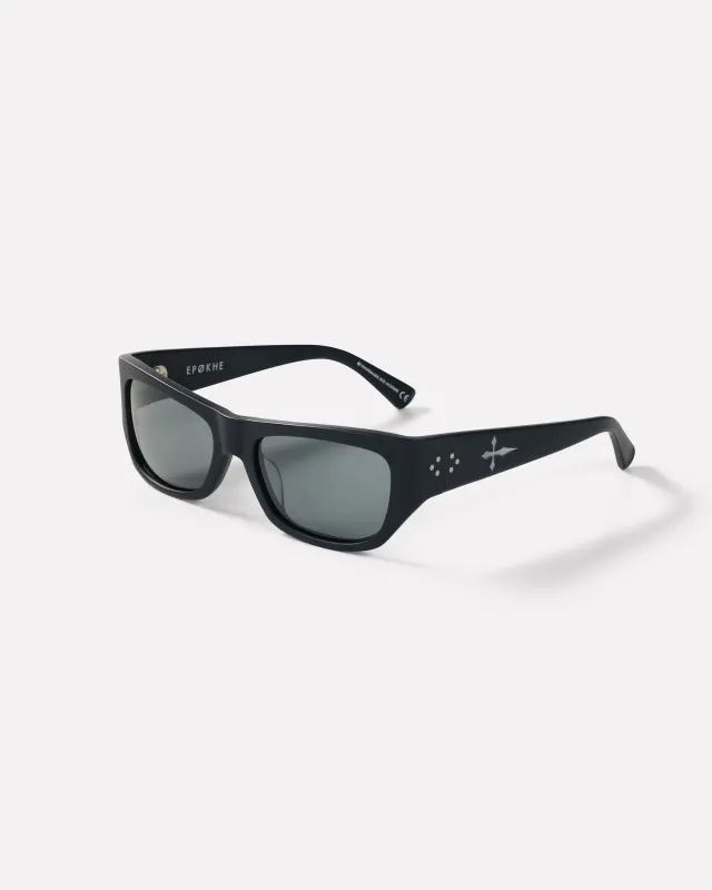 Memphis - Matte Black / Black Polarized sold by Epokhe