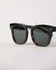 Isay - Black & Tortoise Gloss Split & Gold / Green sold by Epokhe