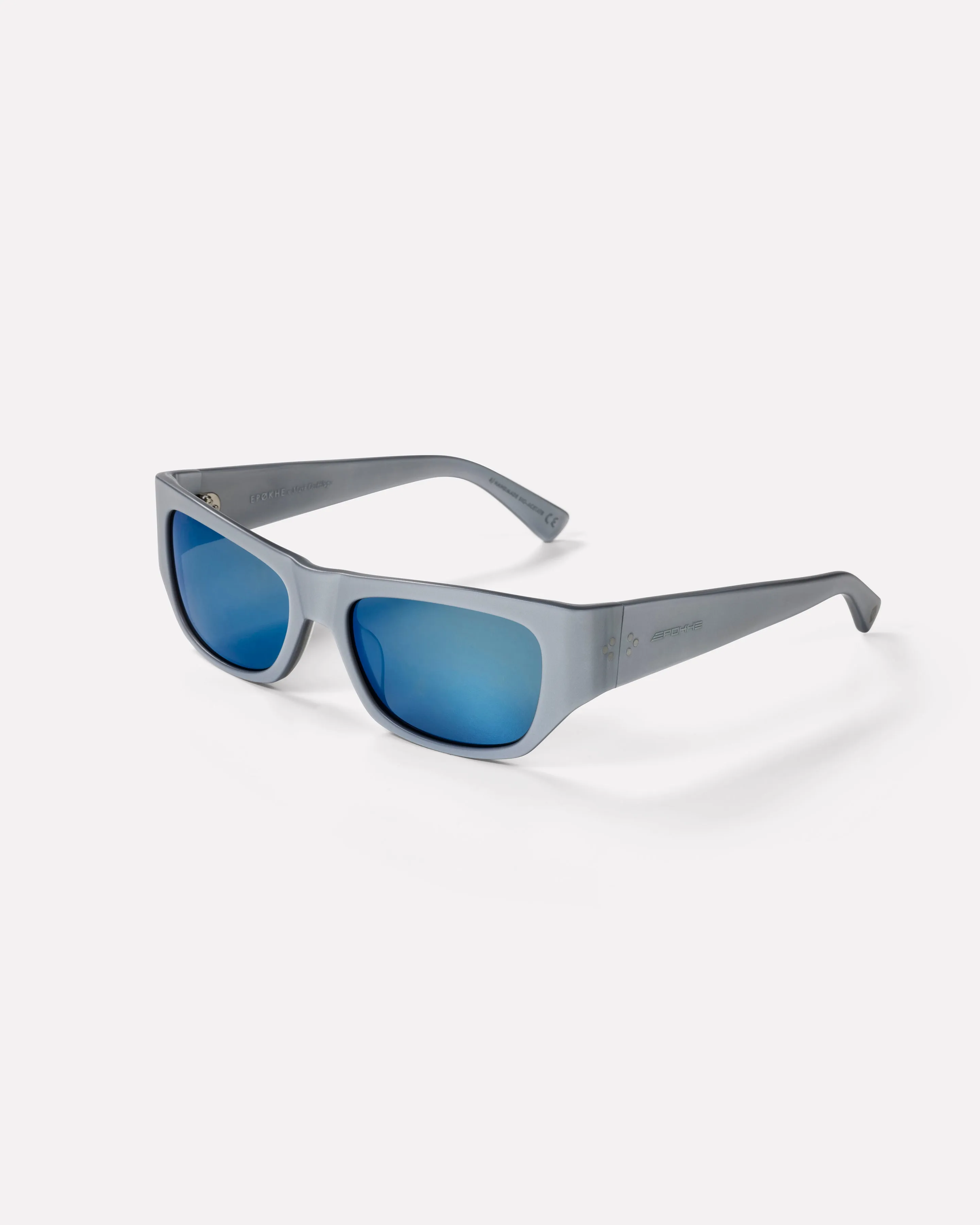 Memphis x Mark Occhilupo - Silver Polished / Blue Iridium Polarized sold by Epokhe