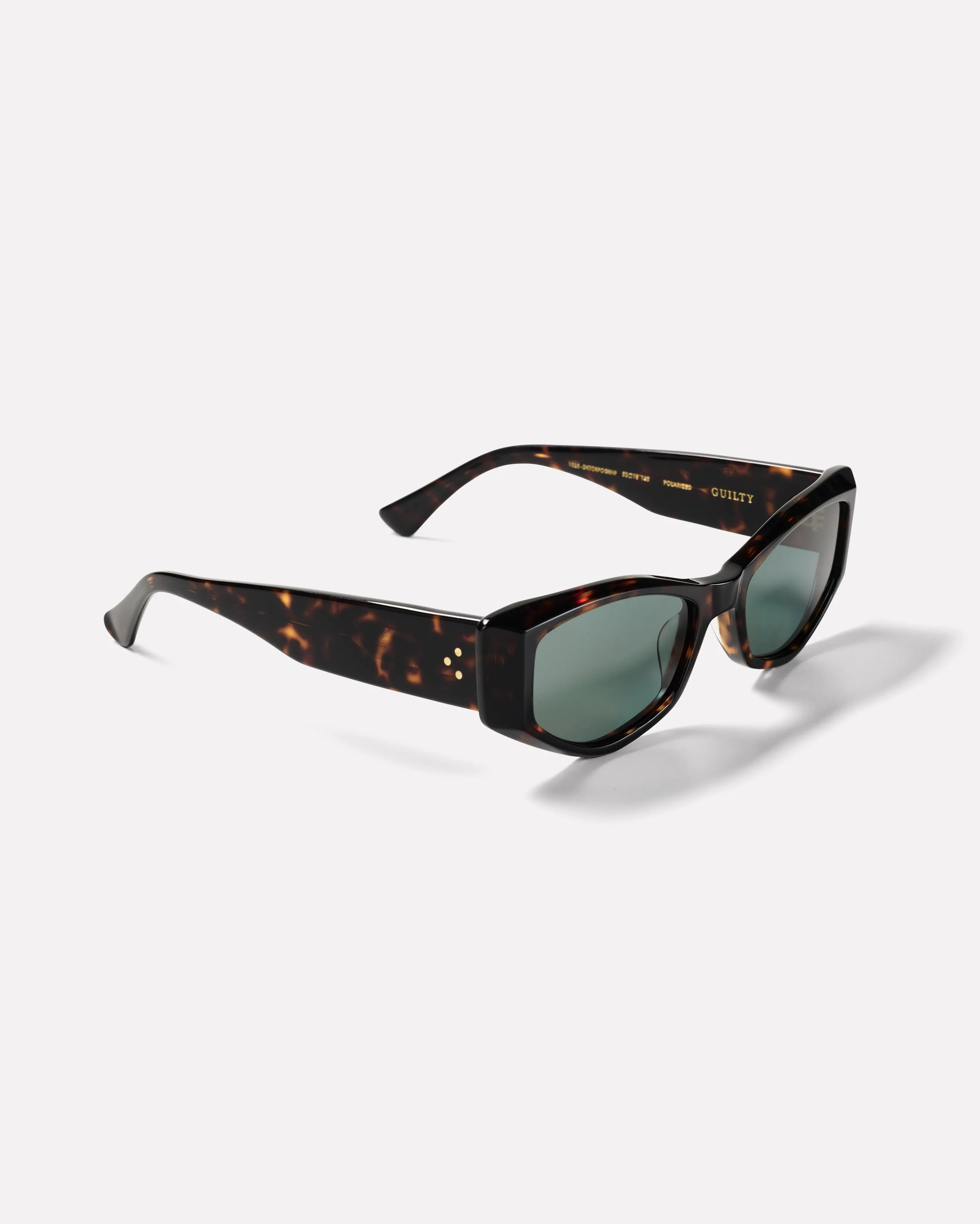 Guilty - Dark Tortoise Polished / Green Polarized sold by Epokhe product image thumbnail 4