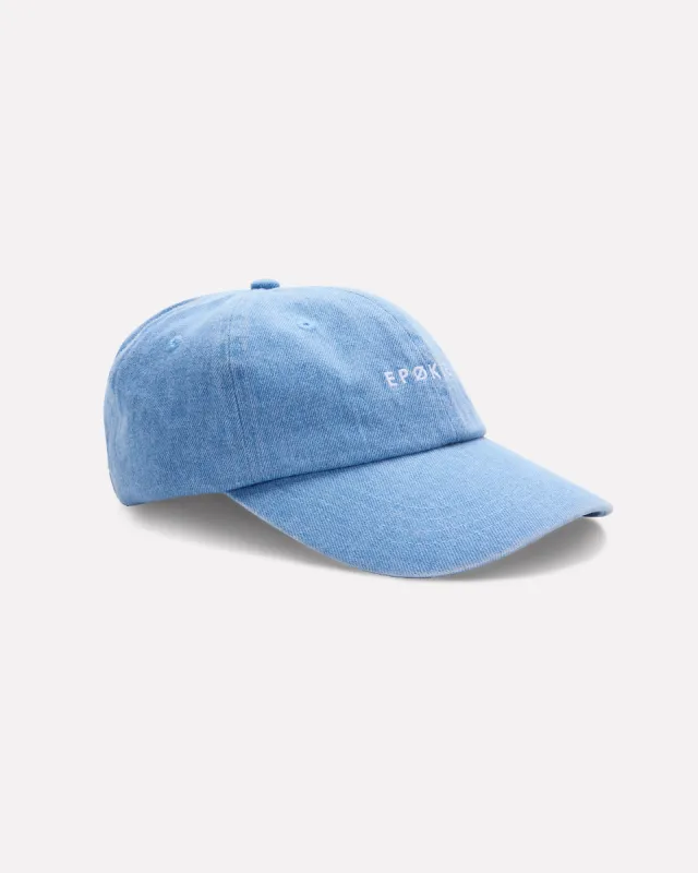 Logo Hat - Demin Blue sold by Epokhe