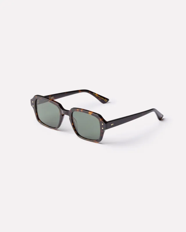 Wilson - Tortoise Polished / Green Polarized sold by Epokhe