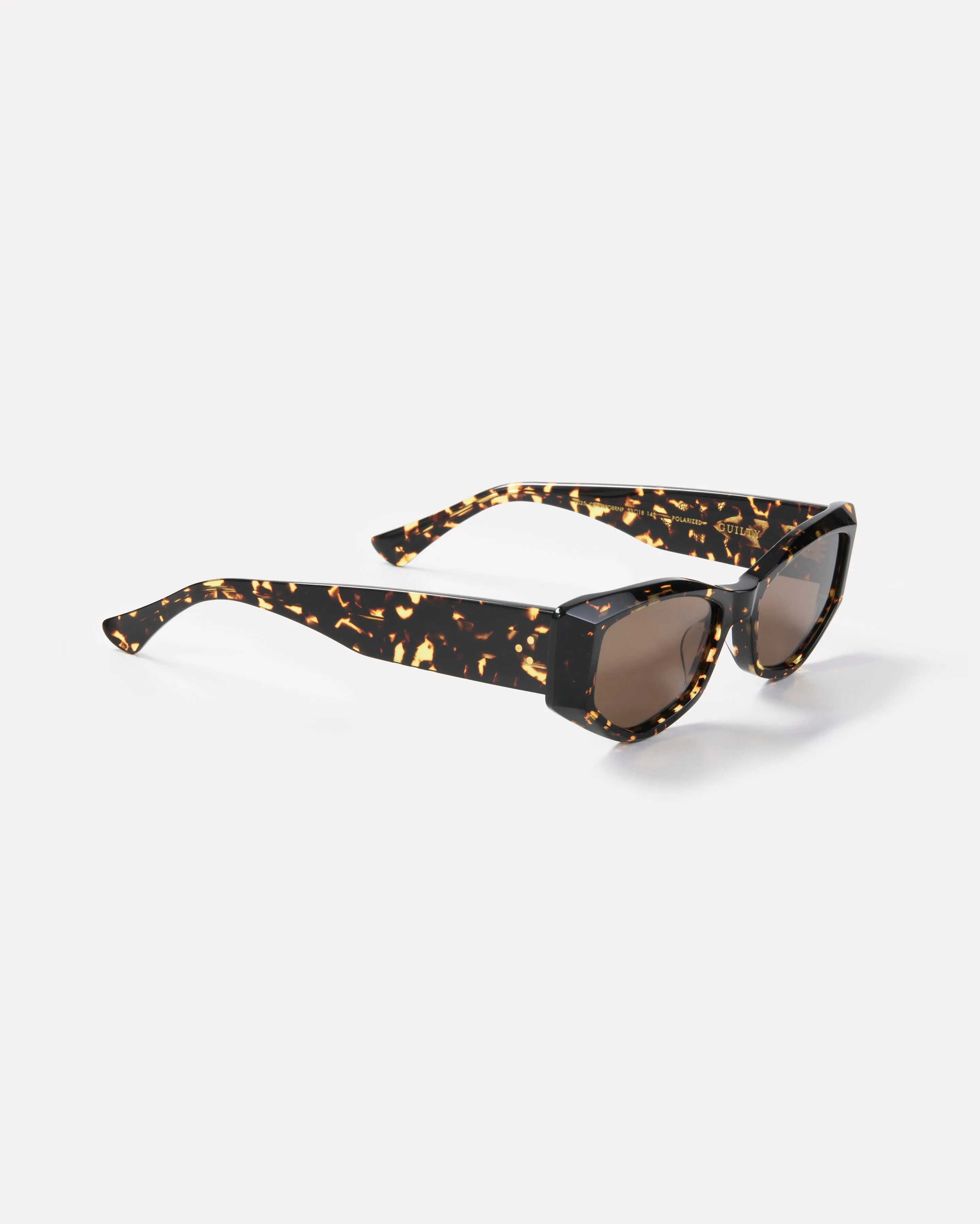 Guilty - Crystal Dark Tortoise Polished / Brown Polarized sold by Epokhe product image thumbnail 5