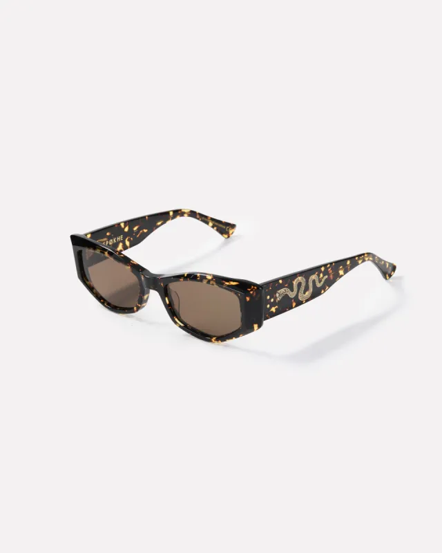 Guilty - Crystal Dark Tortoise Polished / Brown Polarized sold by Epokhe