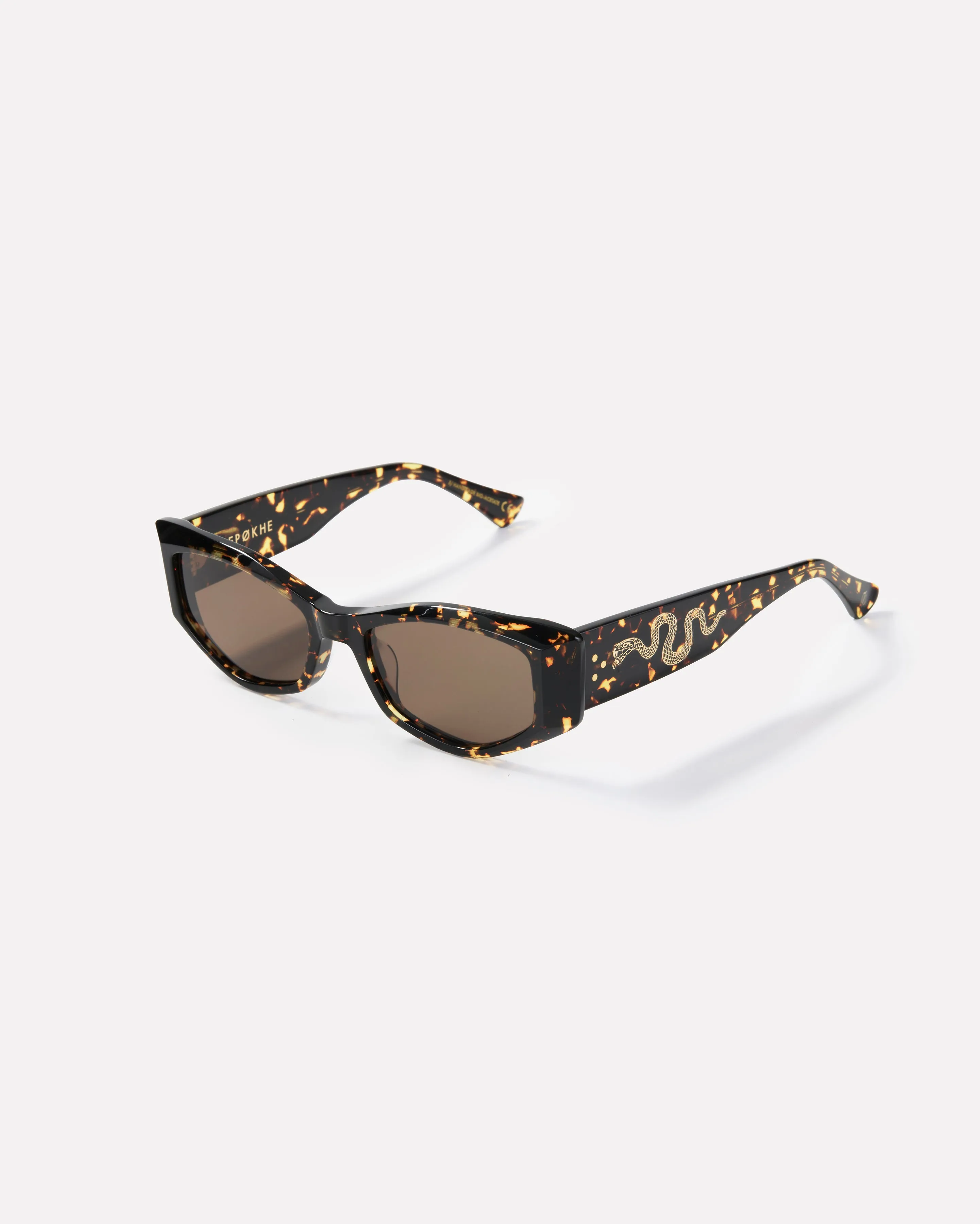 Guilty - Crystal Dark Tortoise Polished / Brown Polarized sold by Epokhe