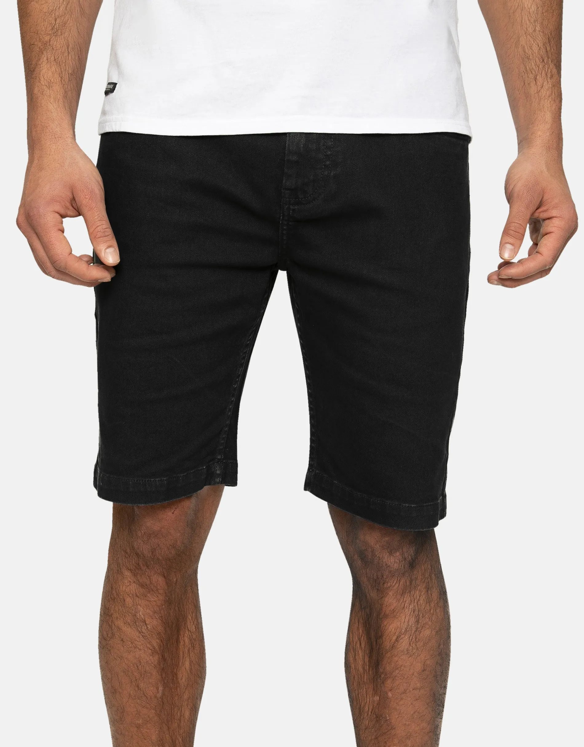 Men's Black Chino Shorts sold by Threadbare product image thumbnail 4