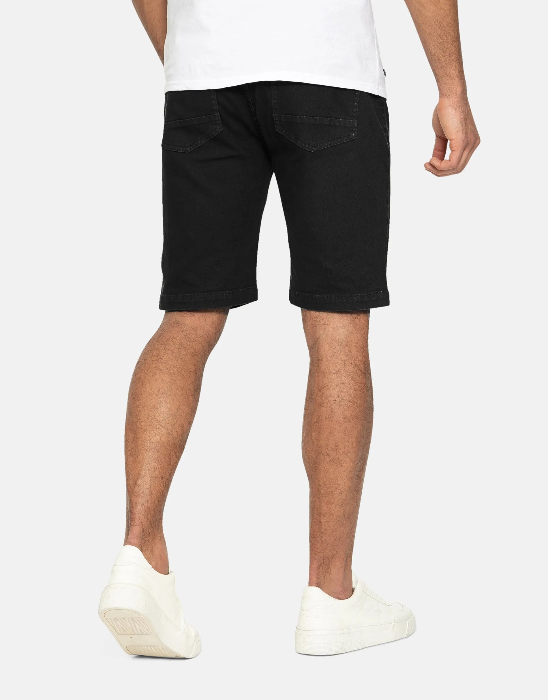 Men's Black Chino Shorts sold by Threadbare product image thumbnail 2