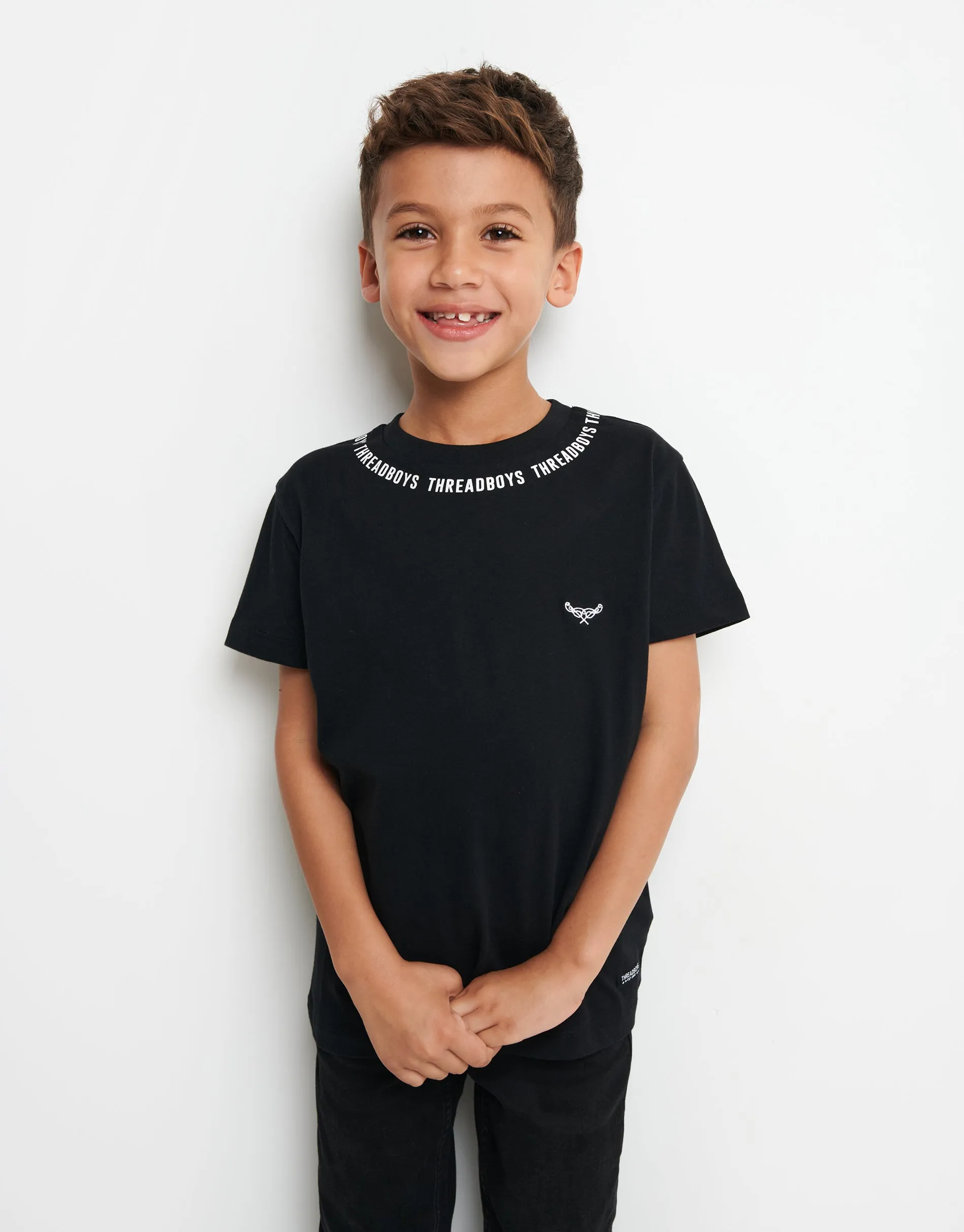Boys' Plain T-Shirts (5 Pack) sold by Threadbare product image thumbnail 2