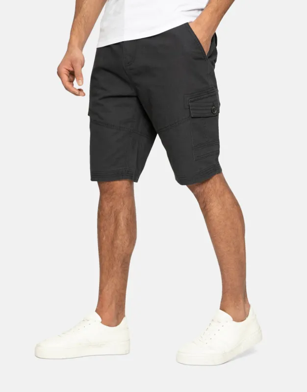 Men's Navy Cargo Shorts sold by Threadbare