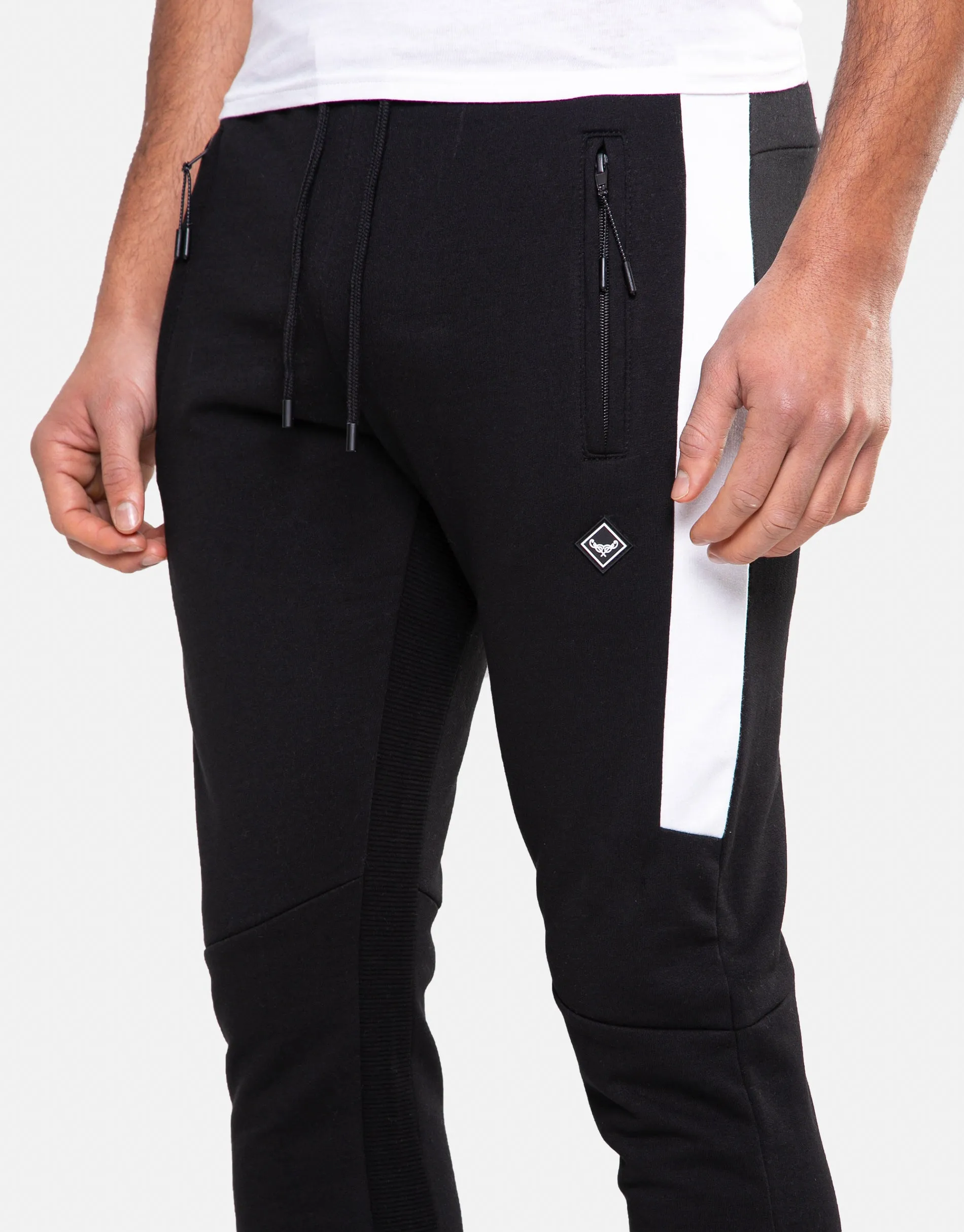 Men's Black Slim Fit Joggers sold by Threadbare product image thumbnail 4
