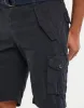 Men's Navy Belted Cargo Shorts sold by Threadbare