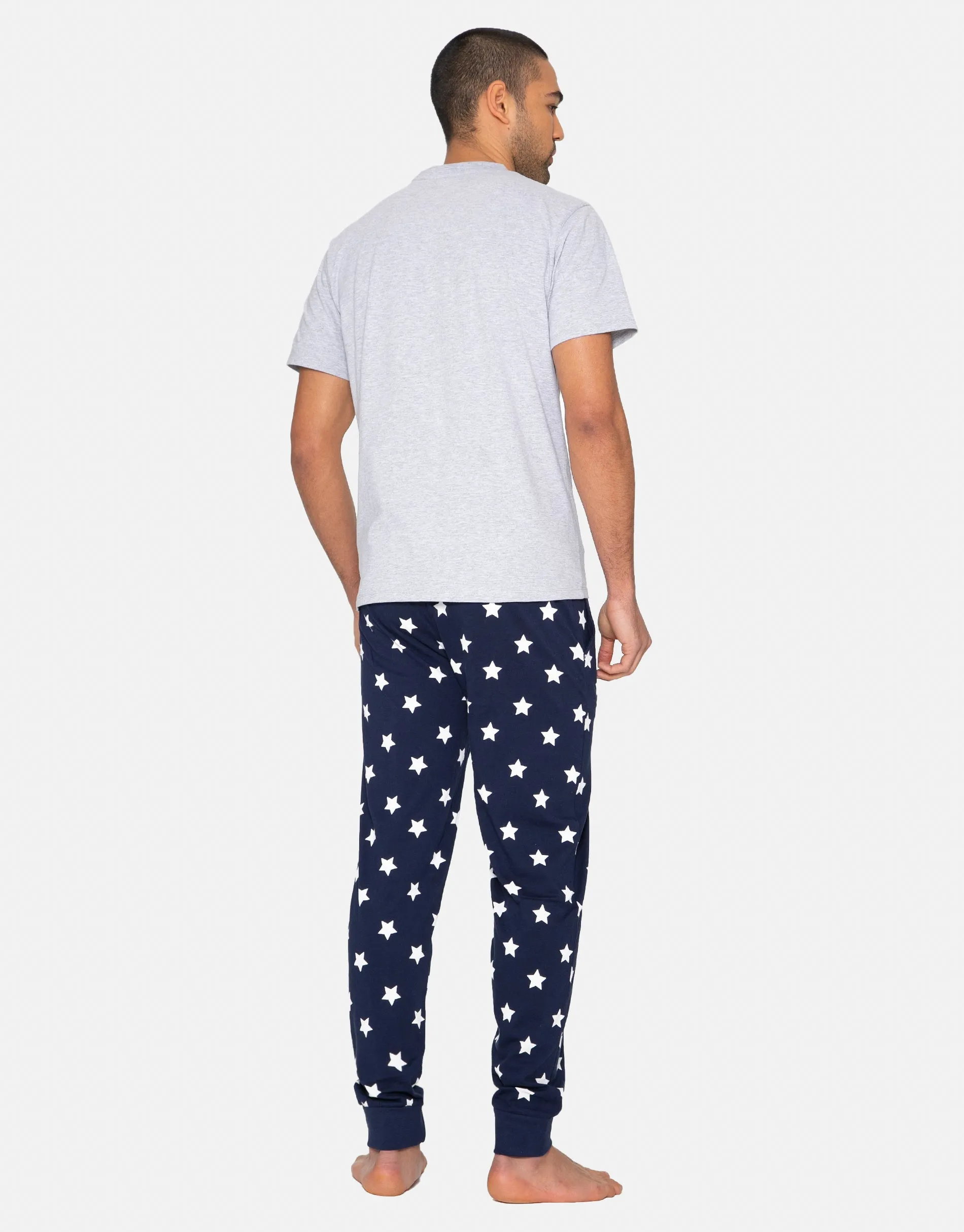 Men's Grey Cotton Pyjama (2-Piece Set) sold by Threadbare product image thumbnail 3