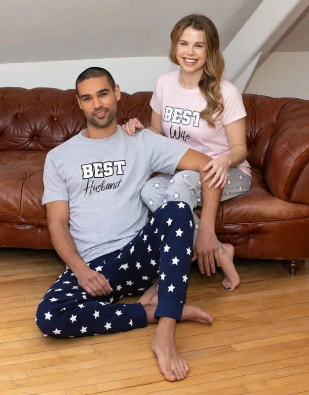 Men's Grey Cotton Pyjama (2-Piece Set) sold by Threadbare