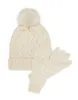 Women's Cream Pearl Hat & Gloves (2-Piece Set) sold by Threadbare