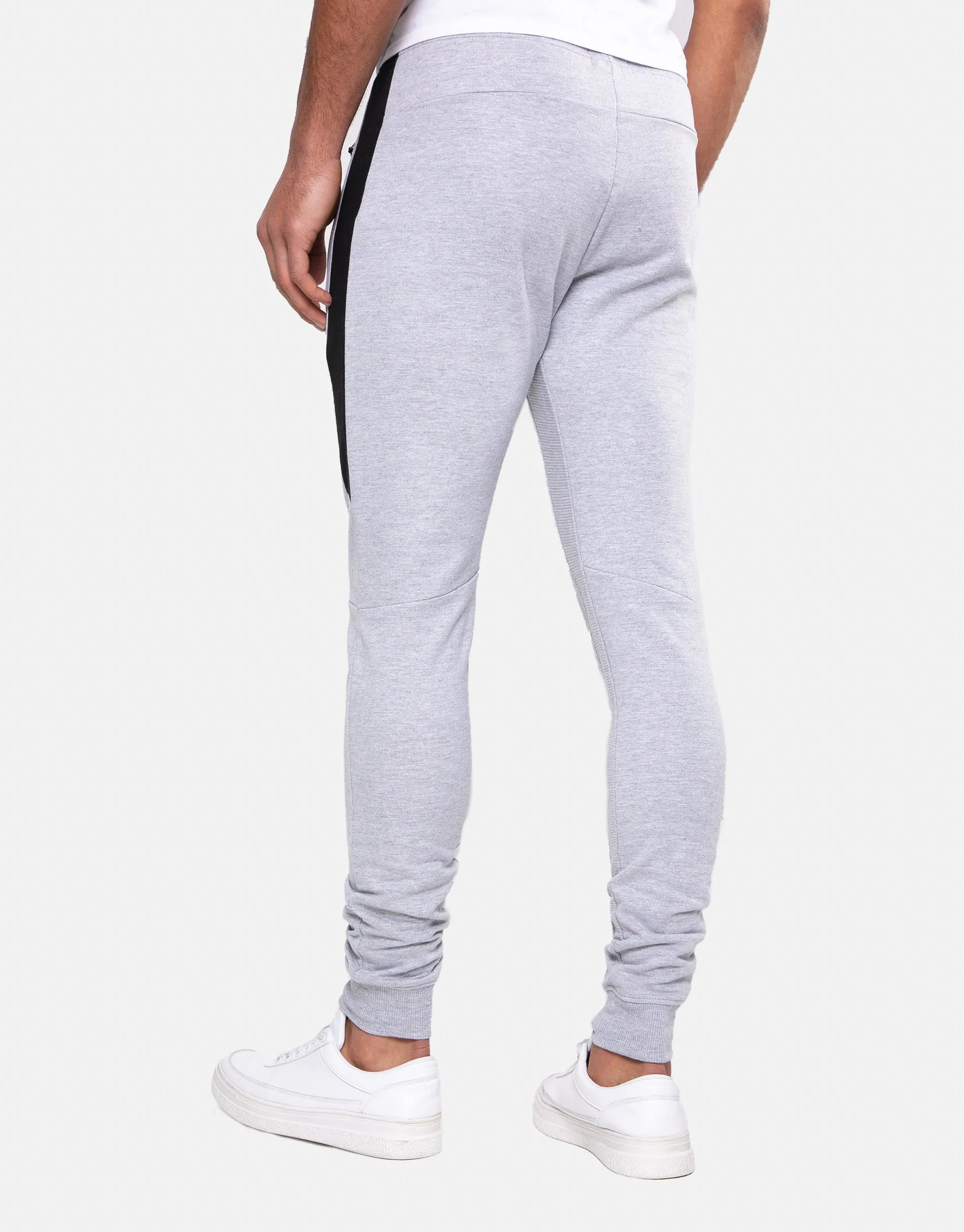 Men's Light Grey Slim Fit Joggers sold by Threadbare product image thumbnail 2