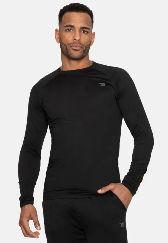 Men's Black Slim Fit Gym T-Shirt sold by Threadbare